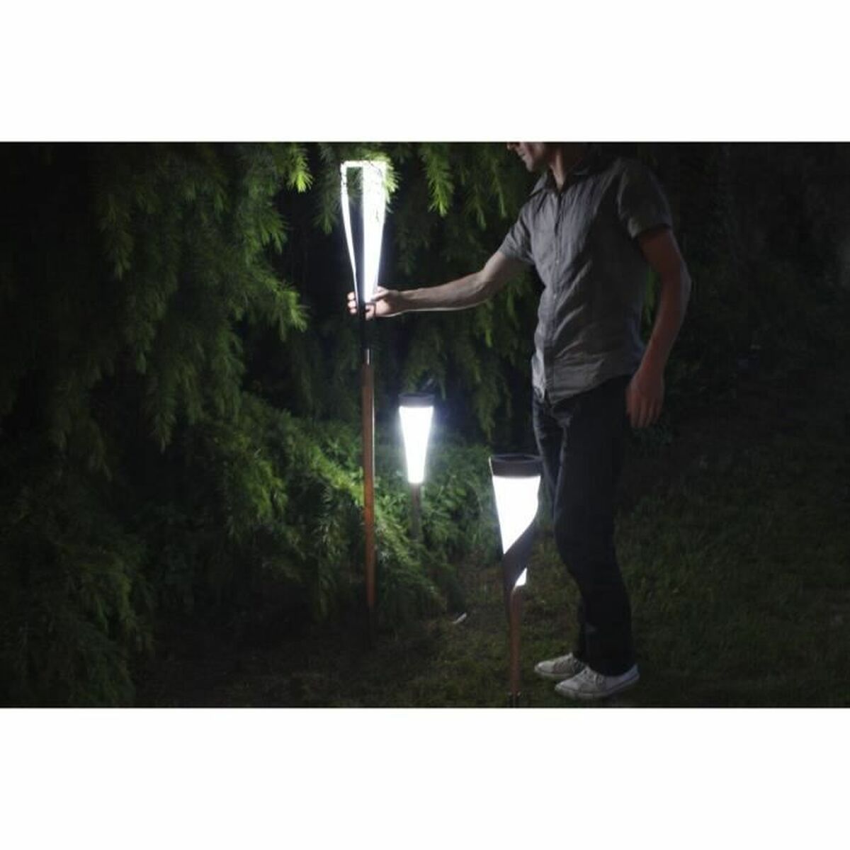 Solar lamp Solar epi White