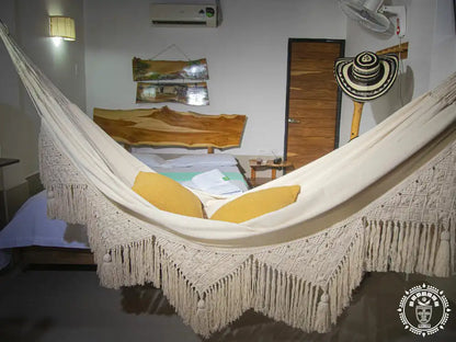 hamac l macrame ecru 8